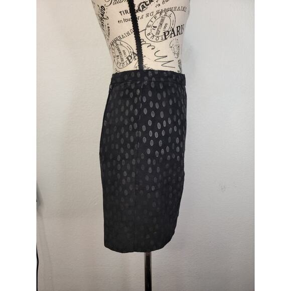 Giorgia Collection Suede Leather Mini Skirt Womens SZ 4 Black - Picture 4 of 9